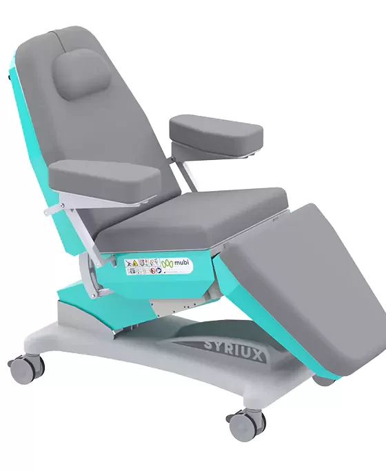 Silla para diálisis y oncología UNIKA